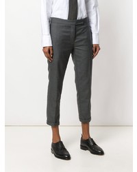 Thom Browne Striped Low Rise Wool Trouser