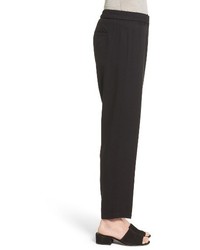 Eileen Fisher Tapered Ankle Trousers