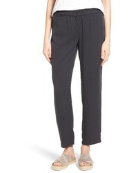 Eileen Fisher Tapered Ankle Trousers