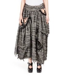 Charcoal Textured Skirt