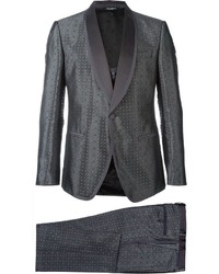 Dolce & Gabbana Patterned Three Piece Suit