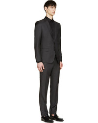 Dolce & Gabbana Grey Martini Three Piece Suit
