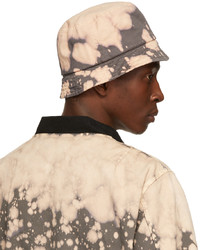 NOMA t.d. Grey Hand Dyed Bucket Hat