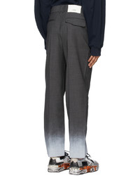 Ader Error Grey Wool Pollution Trousers