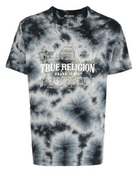 True Religion Buddha Logo Print Tie Dye T Shirt