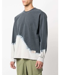 This Is Never That Wave Tie Dye Long Sleeve Top