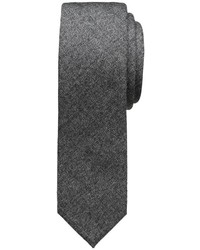 Banana Republic Charcoal Flannel Tie