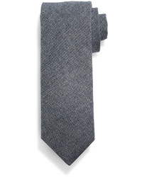 Todd Snyder Solid Chambray Tie Charcoal