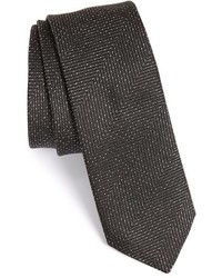 BOSS Solid Woven Silk Tie