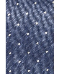 John Varvatos Star Usa Dot Cotton Linen Tie