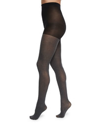 Neiman Marcus Opaque Tights Charcoal