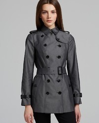 Burberry London Coat Queensbay Double Breasted
