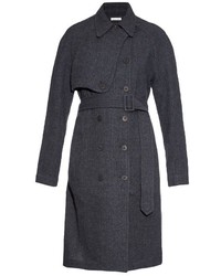 Tomas Maier Textured Wool Trench Coat