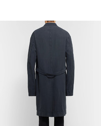 Haider Ackermann Unstructured Cotton And Linen Blend Trench Coat