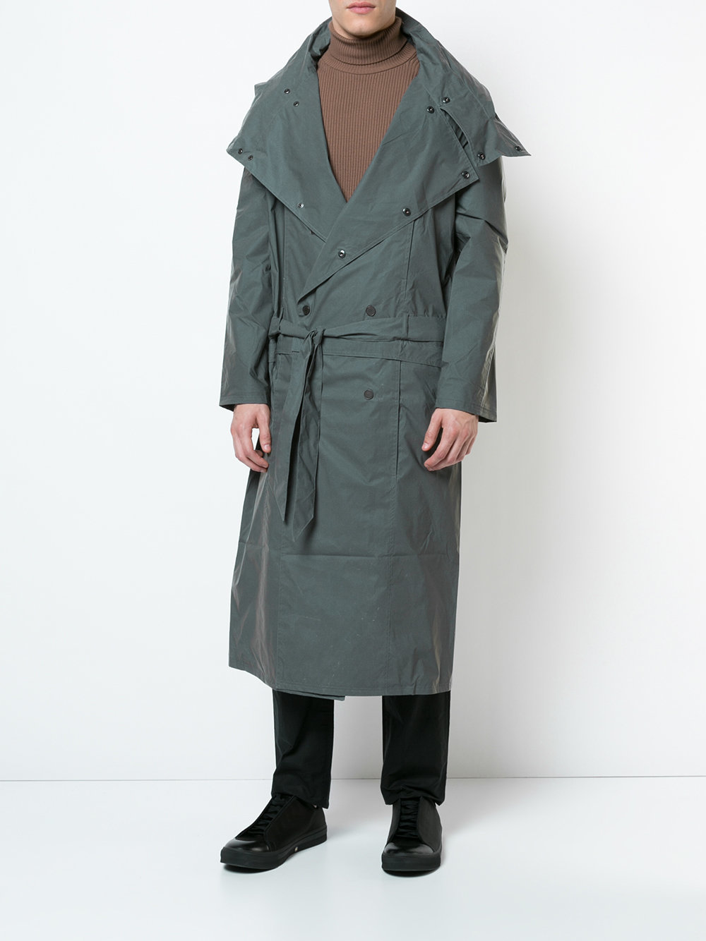 Y/Project Y Project Technical Trench Coat, $645 | farfetch.com 