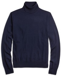 Brooks Brothers Saxxon Wool Turtleneck Sweater