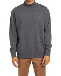 Selected Homme Dawson Mock Neck Organic Cotton Sweater