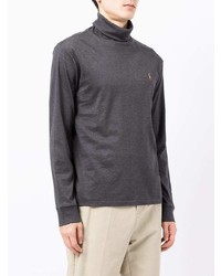 Polo Ralph Lauren Embroidered Logo Roll Neck Top