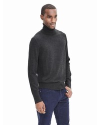 Extra Fine Merino Wool Sweater Turtleneck