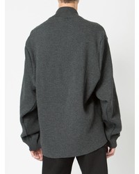 Hed Mayner High Neck Knit Sweater