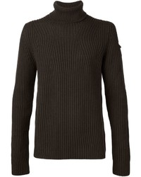 Isabel Benenato Ribbed Roll Neck Sweater