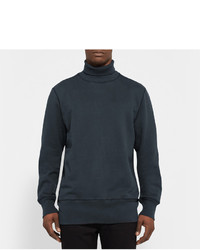Our Legacy Loopback Cotton Jersey Rollneck Sweatshirt