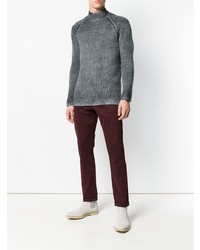 Avant Toi Overdyed Turtleneck Sweater