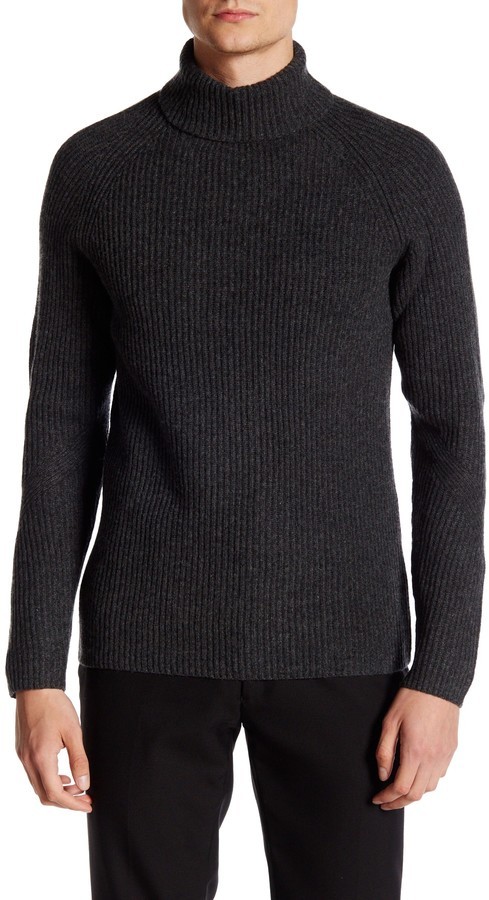 Vince Camuto Ribbed Mock Neck Sweater, $135 | Nordstrom Rack | Lookastic