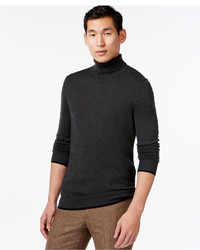 INC International Concepts Solid Merino Blend Turtleneck Sweater