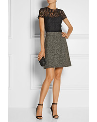 Dolce & Gabbana Tweed Mini Skirt