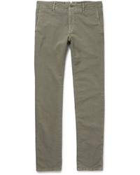 Incotex Slim Fit Stretch Cotton Twill Chinos