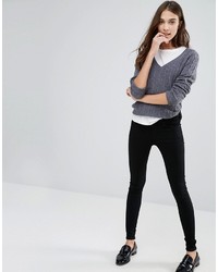 Jack Wills Ambleside Cable V Neck Sweater