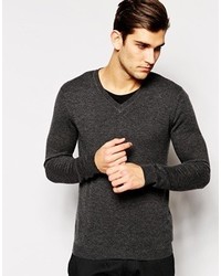 Asos Brand Merino V Neck Sweater