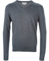 Canali V Neck Sweater