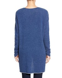 Eileen Fisher Cashmere V Neck Highlow Tunic
