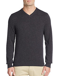 Saks Fifth Avenue Cashmere V Neck Sweater