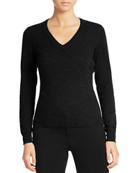 Lord & Taylor Cashmere V Neck Sweater