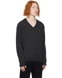 Polo Ralph Lauren Gray V Neck Sweater