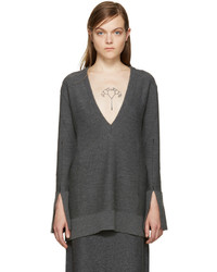 Calvin Klein Collection Grey Barry Sweater