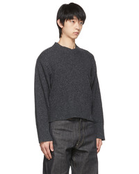 Taiga Takahashi Grey Silk Sweater