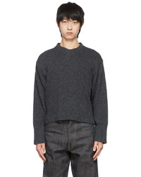 Taiga Takahashi Grey Silk Sweater