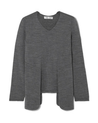 Comme Des Garcons Comme Des Garcons Layered Wool Sweater