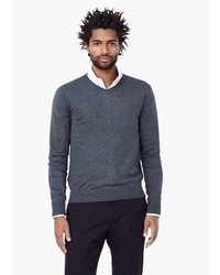 Mango Man Cotton Cashmere Blend Sweater
