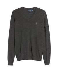 Polo Ralph Lauren Merino Wool V Neck Sweater