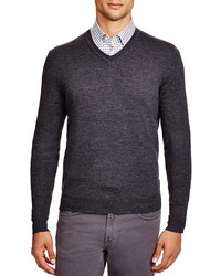Bloomingdale's The Store At Merino V Neck Sweater
