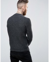 Asos V Neck Cable Sweater