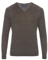 Polo Ralph Lauren V Neck Wool Sweater