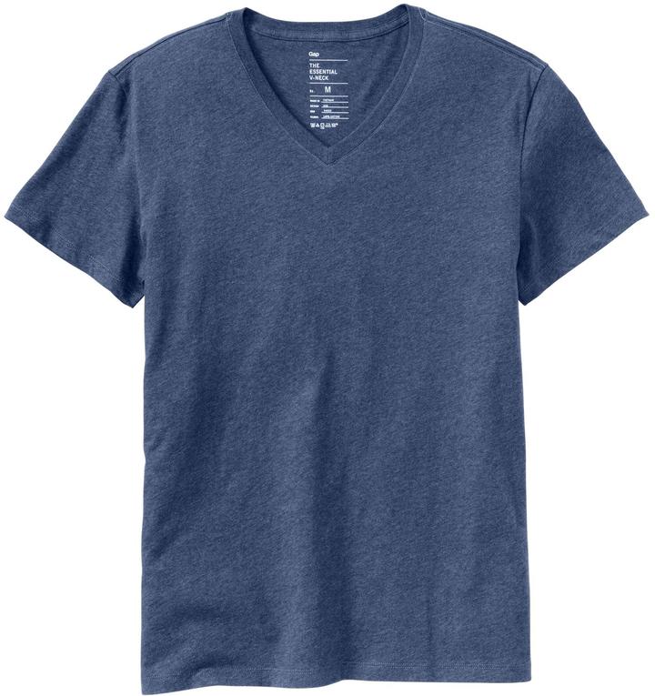 gap essential deep v neck