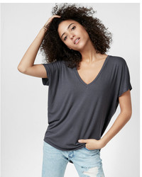 Express One Eleven V Neck London Tee
