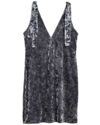 H&M Crushed Velvet Dress